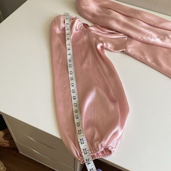 ASTR the Label Long Sleeve Empire Waist Mini Babydoll Dress Size Medium - Picture 14 of 16